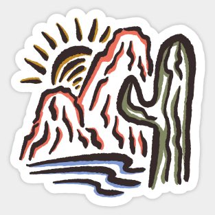 West Land Sticker